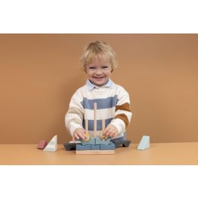 Little Dutch Építő játék - Vitorlás