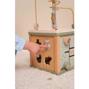 Little Dutch készségfejlesztő kocka - Little Farm