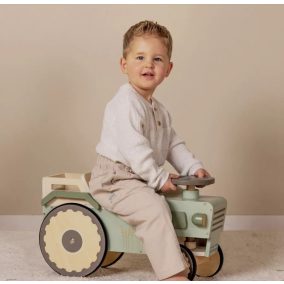 Little Dutch lábbal hajtható traktor