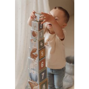 Little Dutch toronyépítő - Forest Friends