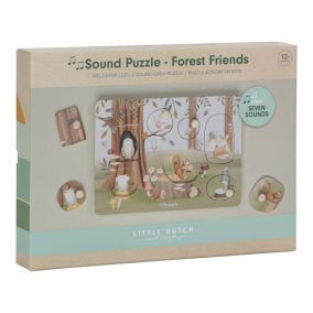 Little Dutch hangos puzzle - Forest Friends