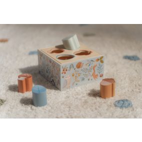 Little Dutch formabedobó kocka - Forest Friends