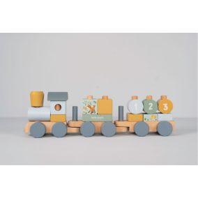 Little Dutch vonat építőelemekkel - Forest Friends