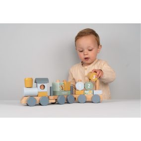 Little Dutch vonat építőelemekkel - Forest Friends