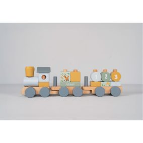 Little Dutch vonat építőelemekkel - Forest Friends