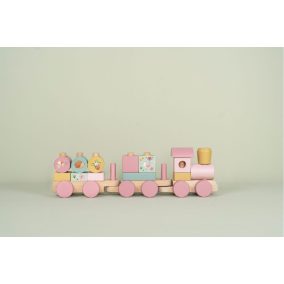 Little Dutch vonat építőelemekkel - Fairy Garden
