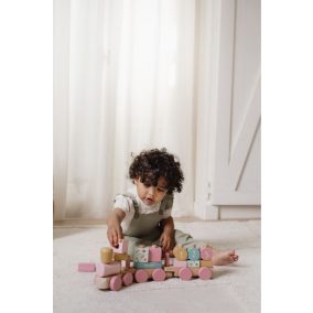 Little Dutch vonat építőelemekkel - Fairy Garden