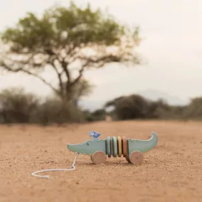 Little Dutch húzható krokodil - Safari Friends