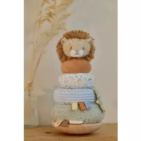 Little Dutch plüss montessori torony - Safari Friends