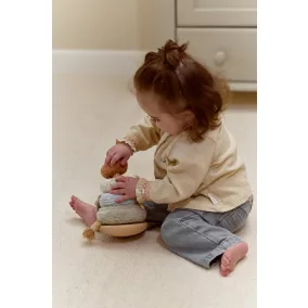 Little Dutch plüss montessori torony - Safari Friends
