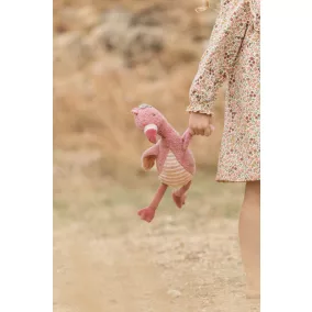 Little Dutch plüss flamingó 35 cm - Safari Friends