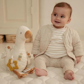 Little Dutch activity plüss gúnár - Newborn Naturals
