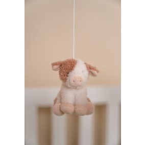   Little Dutch Zenélő körforgó natúr fa vázzal – Little Farm