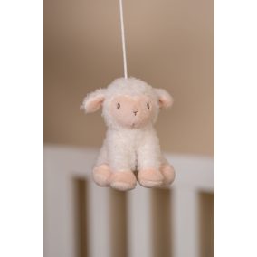   Little Dutch Zenélő körforgó natúr fa vázzal – Little Farm