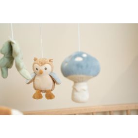   Little Dutch zenélő körforgó natúr fa vázzal - Forest Friends