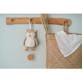 Little Dutch felhúzható zenélő bagoly - Forest Friends