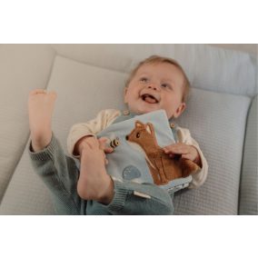 Little Dutch textil babakönyv nagy - Forest Friends