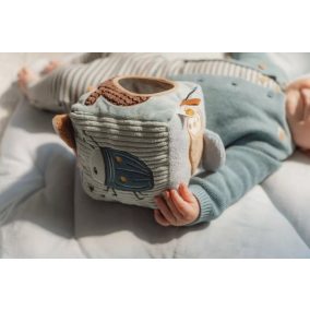   Little Dutch készségfejlesztő plüss kocka - Forest Friends