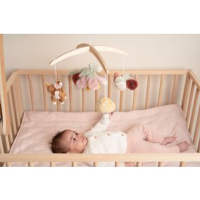   Little Dutch zenélő körforgó natúr fa vázzal - Fairy Garden