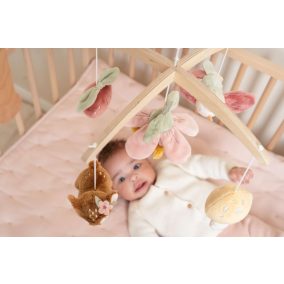   Little Dutch zenélő körforgó natúr fa vázzal - Fairy Garden