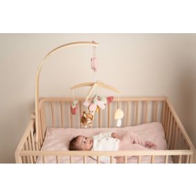   Little Dutch zenélő körforgó natúr fa vázzal - Fairy Garden