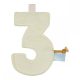 Little Dutch felfűzhető textil szám - 3