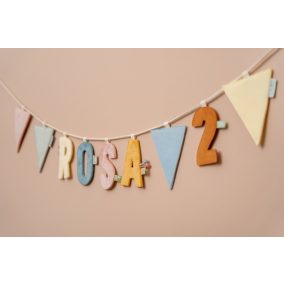 Little Dutch felfűzhető zászló - kék