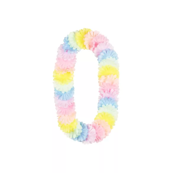 Pasztell hawaii nyaklánc - 1,2 m