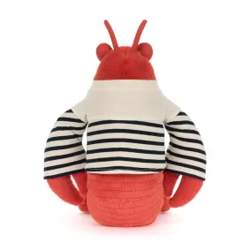 Jellycat plüss - Larry a homár csíkos pulcsiban