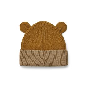 Liewood Gina kötött sapka - karamell/búza 9-12 hó