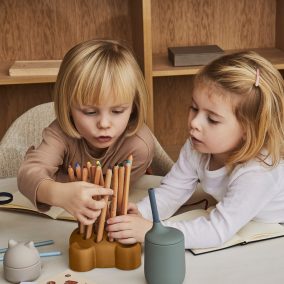 Liewood Sippy szívószálas csésze - zsálya/terepzöld