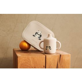 Liewood Neil itatópohár - Panda / Sandy