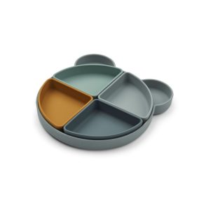 Liewood Arne szétválasztható tányér - Blue multi mix