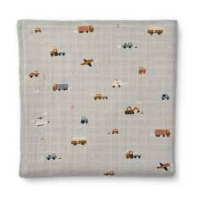 Liewood Ben muszlin takaró - Járművek- 110x110 cm