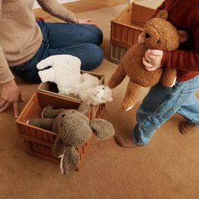   Liewood Weston Tároló láda S-méret - 2 db-os szett - Arany karamell