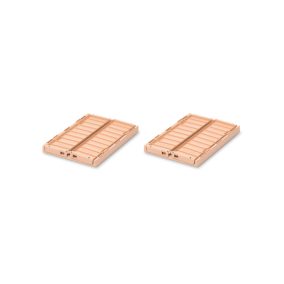   Liewood Weston Tároló láda M-méret - 2 db-os szett - Toszkán rózsa