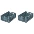 Liewood Weston Tároló láda M-méret - 2 db-os szett - Bálnakék