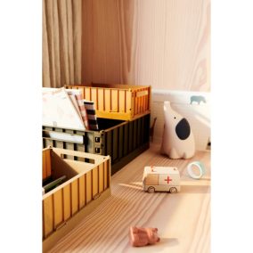   Liewood Weston Tároló láda M-méret - 2 db-os szett - Terepzöld