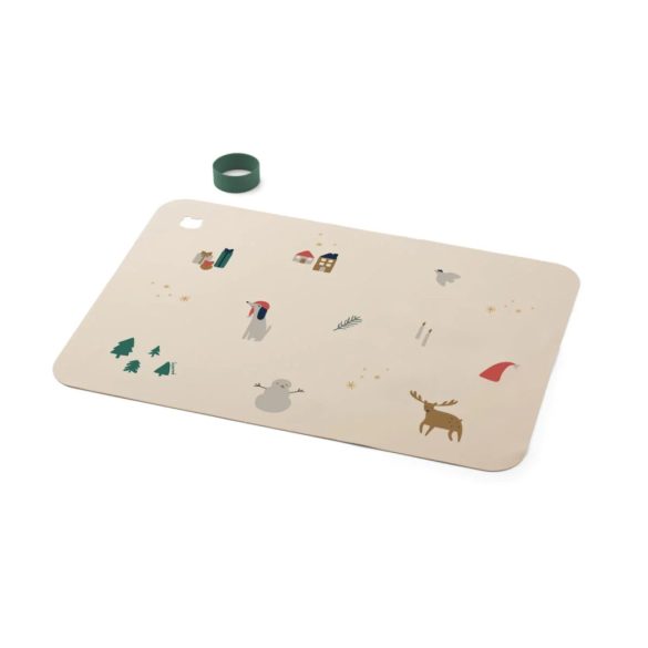 Liewood Tányéralátét - Ünnepi minták