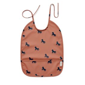 Liewood vízálló előke - Lovak - Dark rose