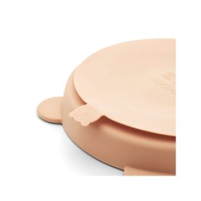   Liewood Csúszásmentes osztott tányér - Mustár/Toszkán Rózsa - 2 db