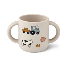 Liewood Vivi szilikon étkészlet - 4 db-os szett - Farm