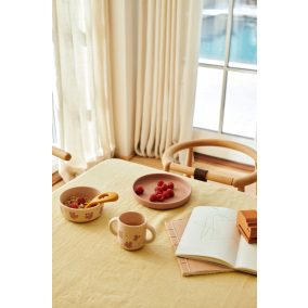   Liewood Vivi szilikon étkészlet - 4 db-os szett - Butterfly / Apple blossom