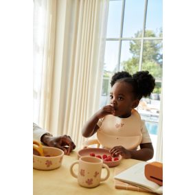   Liewood Vivi szilikon étkészlet - 4 db-os szett - Butterfly / Apple blossom