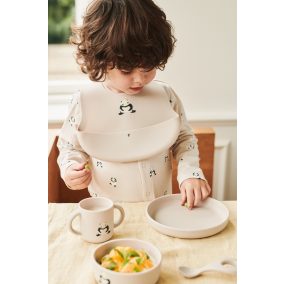   Liewood Vivi szilikon étkészlet - 4 db-os szett - Panda / Sandy