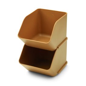   Liewood Rosemary asztali tároló - arany karamell - 2 db-os szett - S méret