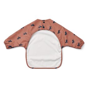 Liewood Merle hosszú ujjú előke - Lovak - Dark rose