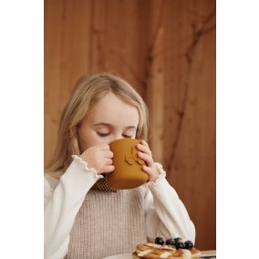   Liewood Chaves munkagépes pohár 2 db-os szett - arany karamell