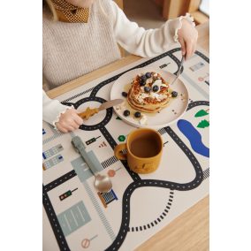   Liewood Chaves munkagépes pohár 2 db-os szett - arany karamell