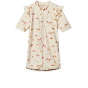   Liewood Amel fodros UV szuros fürdoruha - Dream / Ecru - 80 (12hó)